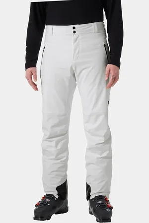 Helly Hansen Herr Alpha Lifaloft Lättviktiga Skidbyxor Vit L