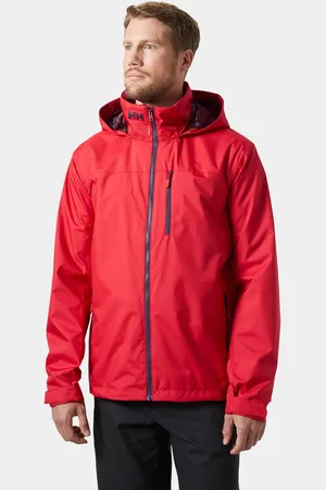 Helly Hansen Herr Crew Seglarjacka Med Huva 2.0 Röd 2XL
