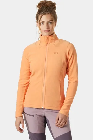 Helly Hansen Dam Daybreaker Fleecejackajacka Med Dragkedja Orange L