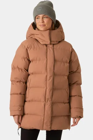 Helly Hansen Dam Aspire Warm Fodrad Oversized Parkass Beige L