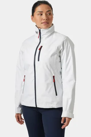 Helly Hansen Dam Crew Mellanlager Seglarjacka 2.0 Vit L