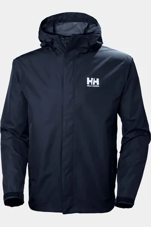 Helly Hansen Herr Seven J Outdoor Regnjacka Marinblå 2XL