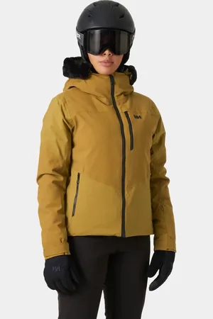 Helly Hansen Dam Val D’isere Fodrad Skidjacka Brun L