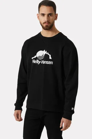 Helly Hansen Herr Yu Crew Tröja 2.0 Svart 2XL