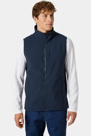 Helly Hansen Herr Paramount Vindtät Softshell Väst Marinblå L