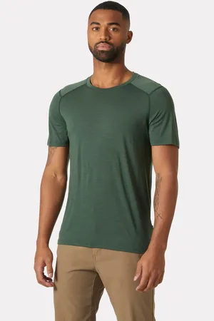 Helly Hansen Herr HH Durawool T-shirt Grön 2XL