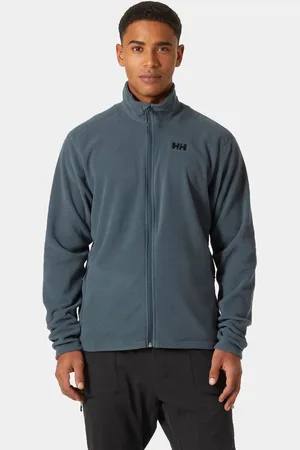 Helly Hansen Herr Daybreaker Fleecejackajacka Med Dragkedja Blå L