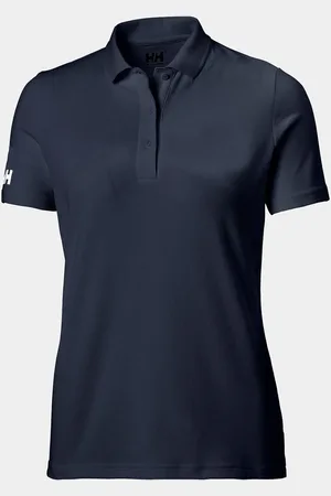 Helly Hansen Dam Crew Technical Navy Polotröja Marinblå L