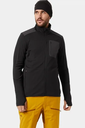 Helly Hansen Herr Lifa Merino Mellanlager Svart 2XL