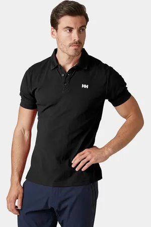 Helly Hansen Herr Driftline Snabbtorkande Polotröja Svart L