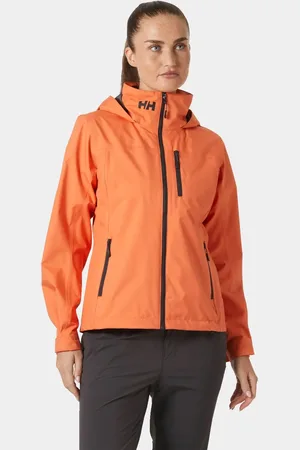 Helly Hansen Dam Crew Seglarjacka Med Huva 2.0 Orange L