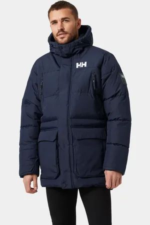 Helly Hansen Herr Reine Fodrad Vattentät Jacka Marinblå M