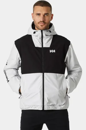 Helly Hansen Herr Ervik Fodrad Regnjacka Vit 2XL