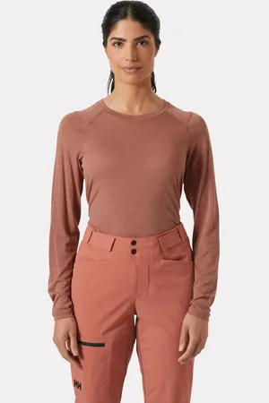 Helly Hansen Dam HH Durawool Crew Långärmad Tröja Beige L