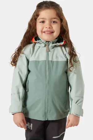 Helly Hansen Barn Shelter 2.0 2 Layer Vattentät Jacka Grön 128/8