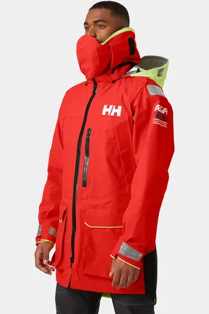 Helly Hansen Herr Ægir Ocean Seglarjacka Röd S