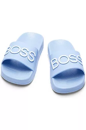HUGO BOSS Pojke Tofflor - Kids' slides with logo strap