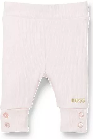 HUGO BOSS Baby Leggings byxor - Baby leggings in a striped stretch-cotton blend