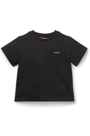 HUGO BOSS Kids' cotton T-shirt with logo print