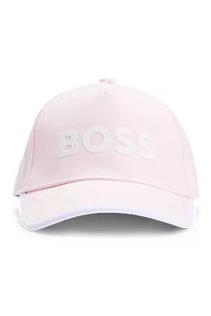 HUGO BOSS Flicka Kepsar med logga - Kids' cap in cotton twill with contrast logo