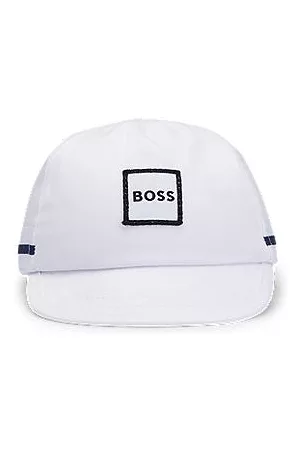 HUGO BOSS Pojke Kepsar med logga - Baby cap in cotton with logo label