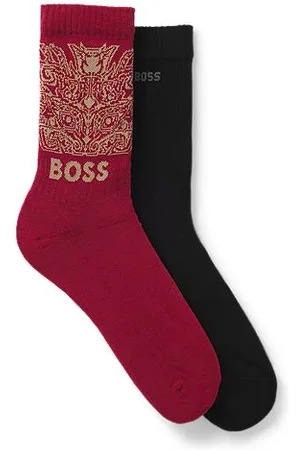 HUGO BOSS X Creation of the Gods two-pack of socks