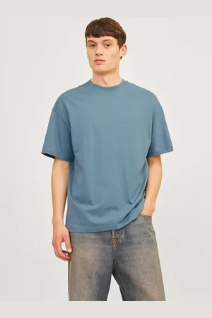 JACK & JONES Enfärgat O-ringning T-shirt
