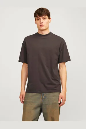 JACK & JONES Enfärgat O-ringning T-shirt