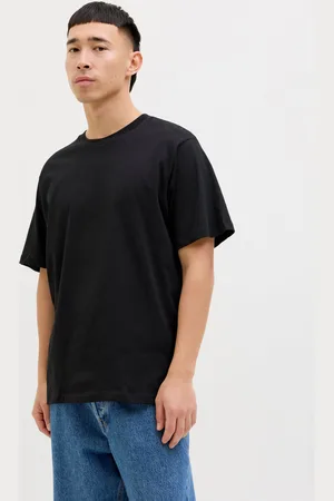 JACK & JONES 3-pack Enfärgat Rundringning T-shirt