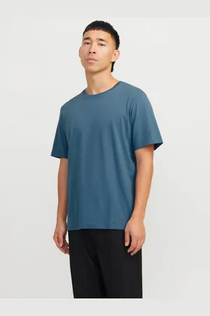JACK & JONES Enfärgat O-ringning T-shirt
