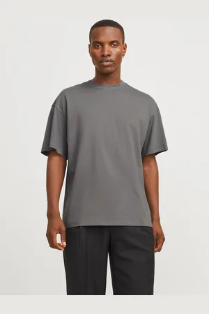 JACK & JONES Enfärgat O-ringning T-shirt