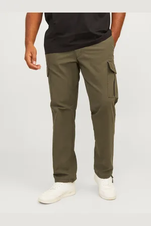JACK & JONES Plus Size Lös Passform Byxor Med Avslappnad Passform
