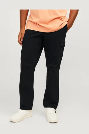 JACK & JONES Plus Size Lös Passform Byxor Med Avslappnad Passform