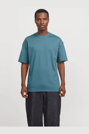 JACK & JONES Enfärgat O-ringning T-shirt