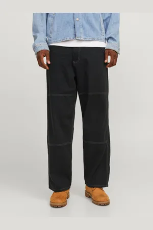 JACK & JONES Baggy Fit Klassiska Byxor