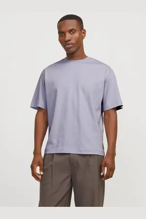 JACK & JONES Enfärgat O-ringning T-shirt