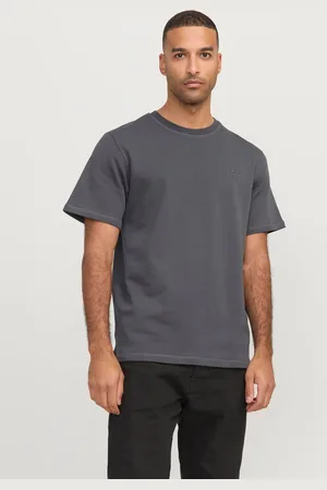 R.D.D. ROYAL DENIM DIVISION Enfärgat O-ringning T-shirt