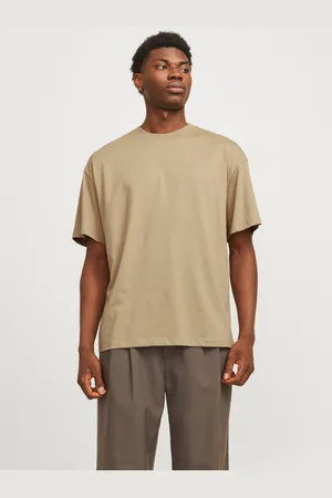 JACK & JONES Enfärgat O-ringning T-shirt