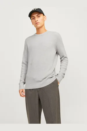 JACK & JONES Enfärgat Stickad Tröja