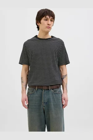 JACK & JONES Ränder Rundringning T-shirt