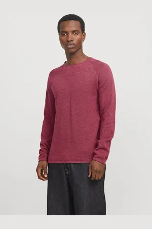 JACK & JONES Enfärgat Stickad Tröja