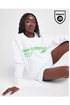 New Balance Kvinna Sweatshirts - Logo Crew Sweatshirt
