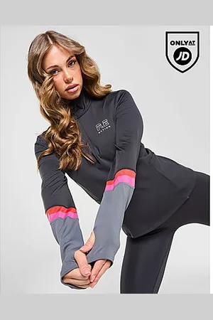 P.E Nation Enduro Colour Block 1/4 Zip Top