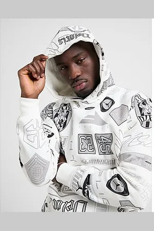Jordan All Over Print Hoodie