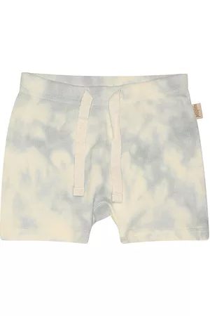 Petit Piao Pojke Slipsar - Shorts - Rib - Pearl Blue Tie Dye
