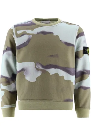 Stone Island Sweatshirt - VÃ¤ndbar - Sky Blue