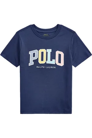 Ralph Lauren T-shirt - Marinblå m. Polo - - 4 år (104) - T-shirt