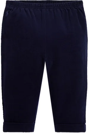 Ralph Lauren Manchesterbyxor - Marinblå - - 68 - Manchesterbyxor