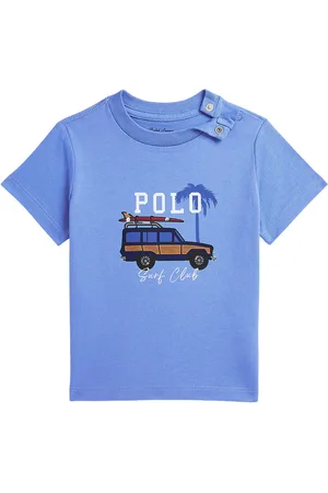 Ralph Lauren T-shirt - m. Tryck - - 62 - T-shirt
