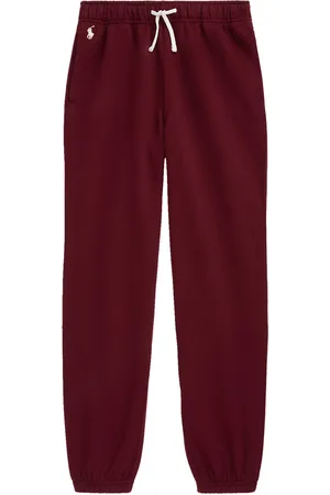 Ralph Lauren Sweatpants - Bordeaux - - 7 år (122) - Sweatpants